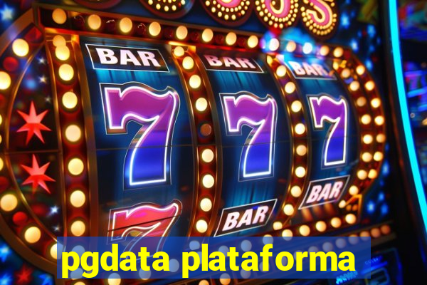 pgdata plataforma